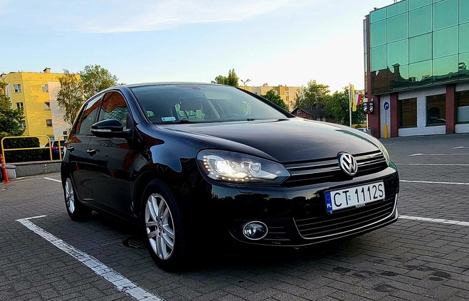 Volkswagen Golf cena 37900 przebieg: 168000, rok produkcji 2012 z Toruń małe 742